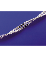 Singapurketten mit Karabiner (ø 2.1 mm) / 925 Silber