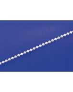 Kugelketten fein mit Federring (ø1.1mm) / 925 Silber